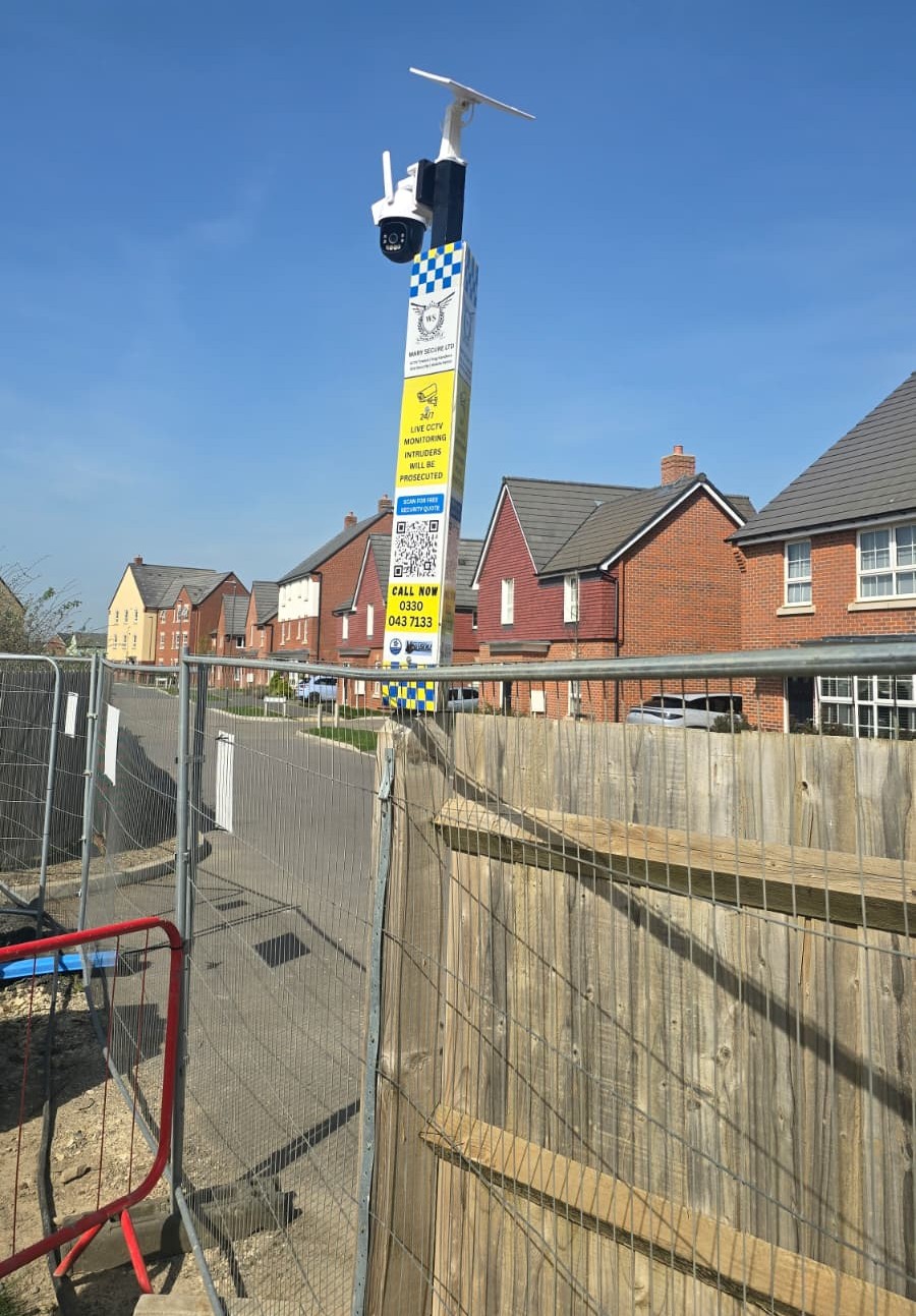 Live CCTV monitoring on site