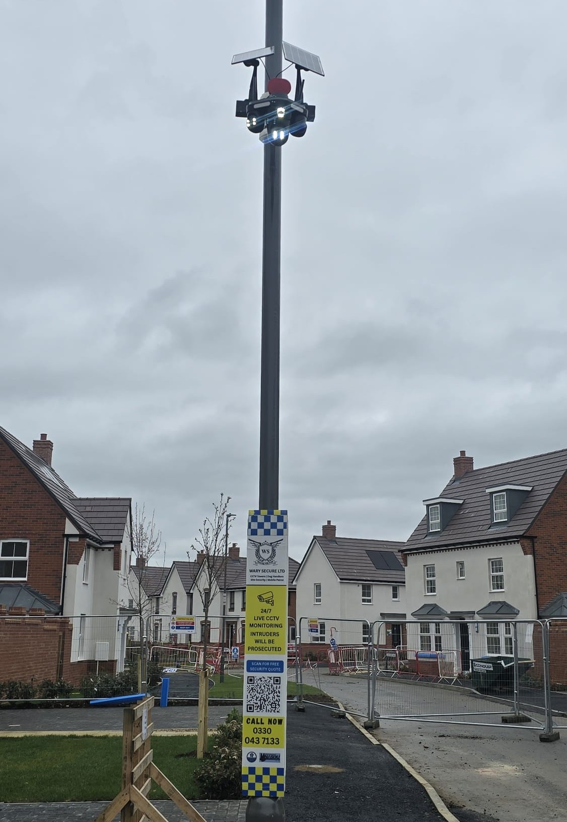 Professional CCTV installation